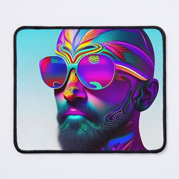 Item preview, Franklin The Psychedelic Man V2 designed and sold by Solotrope.