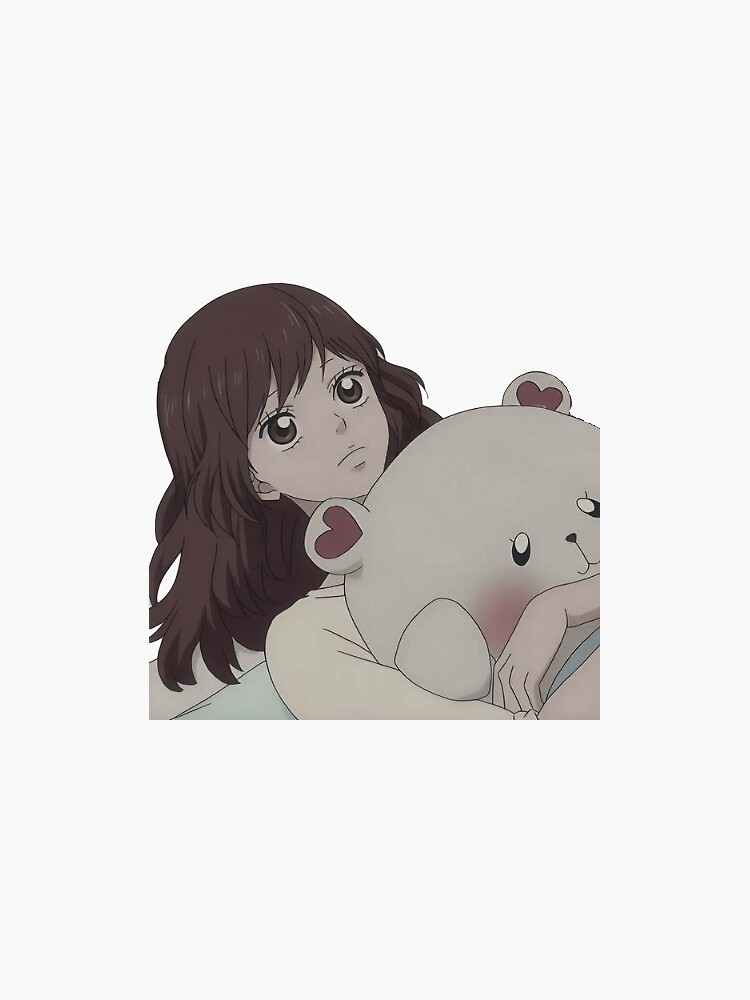 Ao Haru Ride - Futaba Yoshioka & Kou Mabuchi  Sticker for Sale by balvrz