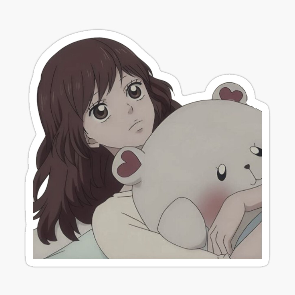 Ao Haru Ride - Futaba Yoshioka & Kou Mabuchi  Sticker for Sale by balvrz