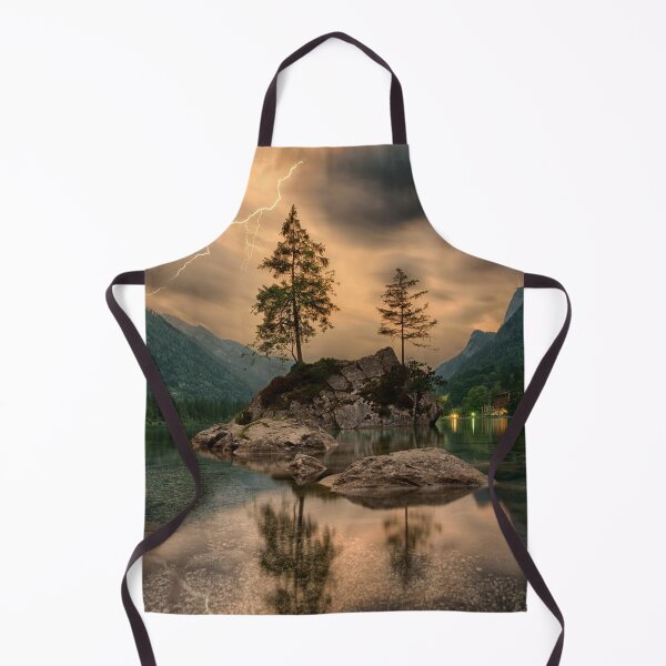 Item preview, Beautiful Waters Lake Island Landscape Thunderstorm For Nature Lovers designed and sold by kris-money.