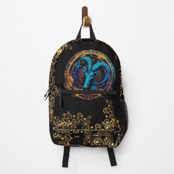 Item preview, CAPRICORN ZODIAC SIGN ON BLACK AND WITHOUT FONT designed and sold by ORIGENcreate.