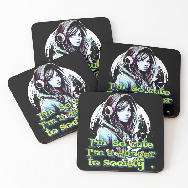 Item preview, I'm So Cute - I'm a Danger to Society designed and sold by MarcoDAngelo.
