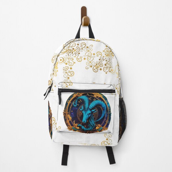 Item preview, CAPRICORN ZODIAC SIGN ON BLACK AND WITHOUT FONT designed and sold by ORIGENcreate.