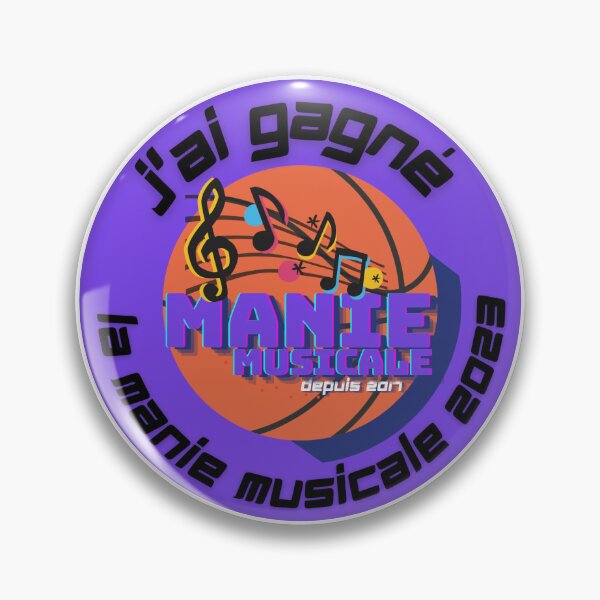 Item preview, I won 2023 purple border designed and sold by ManieMusicale.