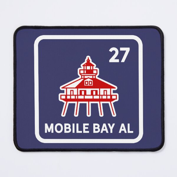 Item preview, Mobile Bay Alabama 27 designed and sold by purcellart.