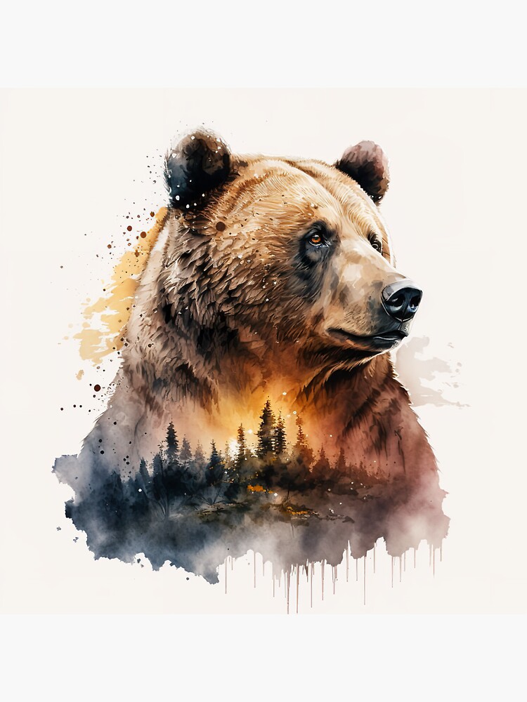 Grizzly Decoration 
