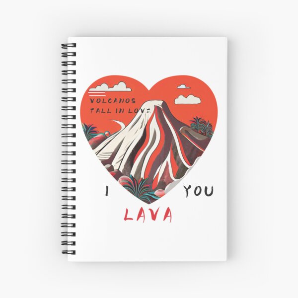Item preview, Valentine's Day | Love | Volcano | I love you | I lava you | love expression | Volcanos fall in love designed and sold by ArtPowTech.
