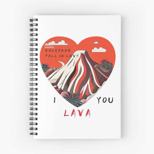 Item preview, Valentine's Day | Love | Volcano | I love you | I lava you | love expression | Volcanos fall in love designed and sold by ArtPowTech.
