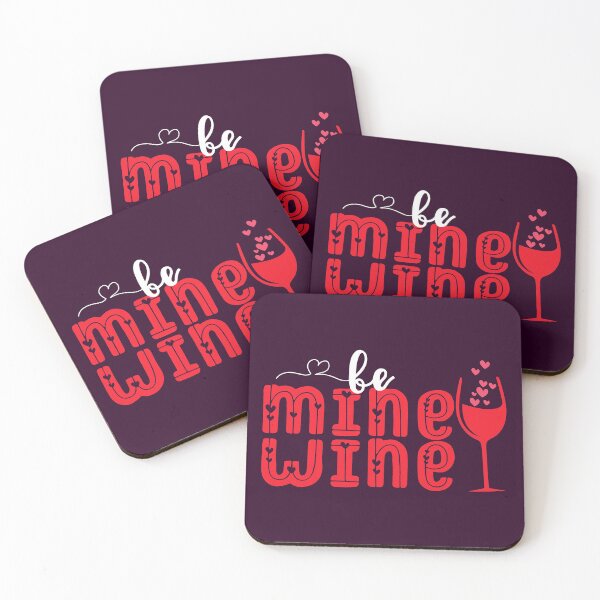 Item preview, Be Mine, Valentine Gift for Wine Lover designed and sold by Sunnyhova.