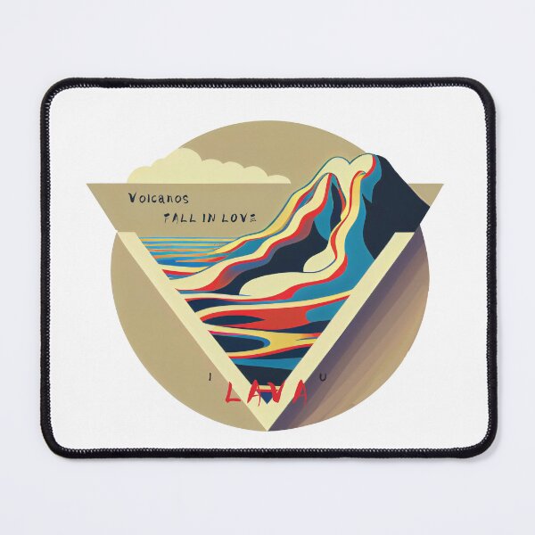 Item preview, Valentine's Day | Love | Volcano | I love you | I lava you | love expression | Volcanos fall in love designed and sold by ArtPowTech.