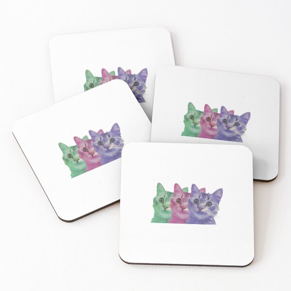 Item preview, Tri-Colour Surprised Cat designed and sold by swirlily.