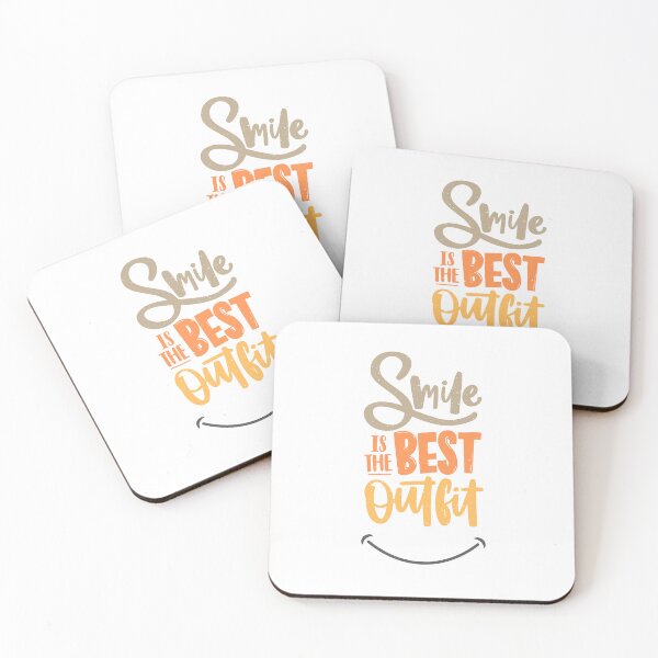 Item preview, Typography Smile: The Best Outfit You'll Ever Wear designed and sold by ExelShop.