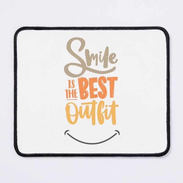 Item preview, Typography Smile: The Best Outfit You'll Ever Wear designed and sold by ExelShop.