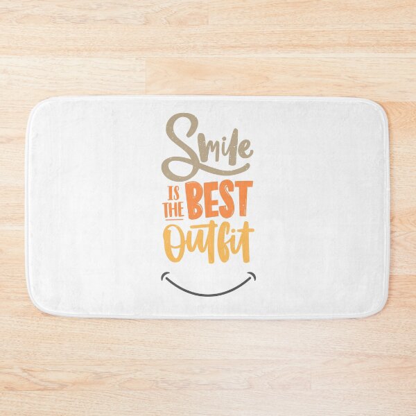 Item preview, Typography Smile: The Best Outfit You'll Ever Wear designed and sold by ExelShop.