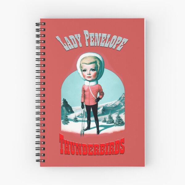 Item preview, Lady Penelope shredding the slopes designed and sold by Hellbent Media.