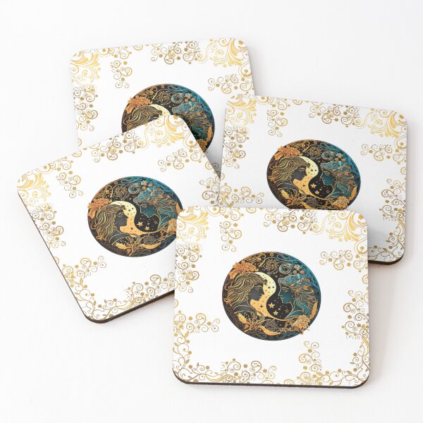 Item preview, GEMINI ZODIAC SIGN ON BLACK AND WITHOUT FONT designed and sold by ORIGENcreate.