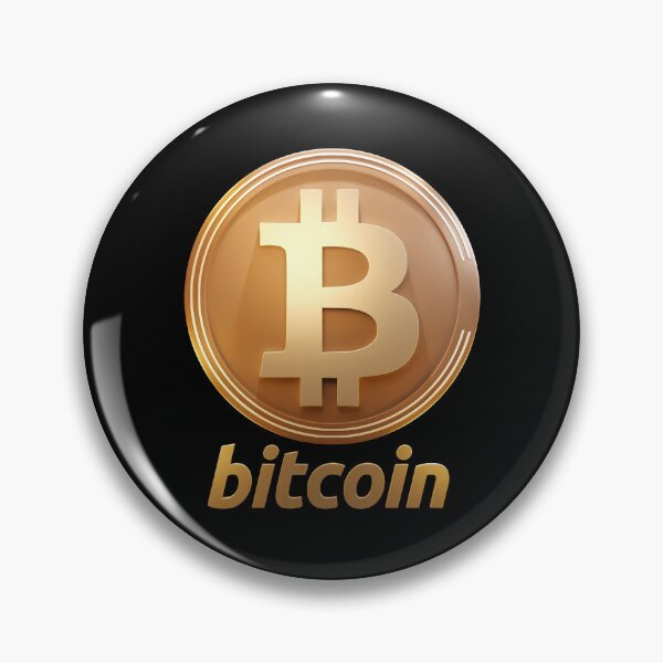 Item preview, Bitcoin logo and coin with font designed and sold by ColorCube1.