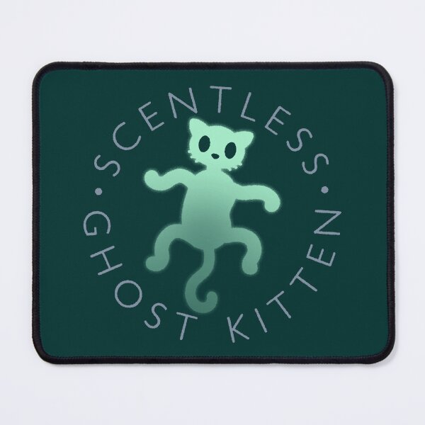 Item preview, scentless ghost kitten designed and sold by BrownWoodRobot.