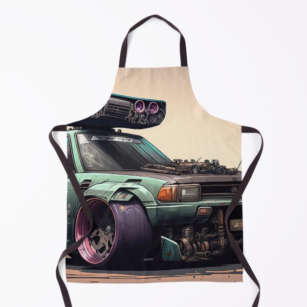 Item preview, Retro Off-Road Ute Modified with Giant Fog Lights designed and sold by ultra-cool.