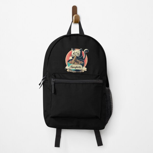 Item preview, Cat eating spaghetti designed and sold by LadyHustle.