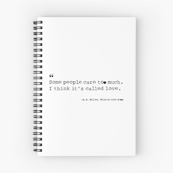 Item preview, Winnie the Pooh - A. A. Milne - Care Too Much  designed and sold by ceeoh.