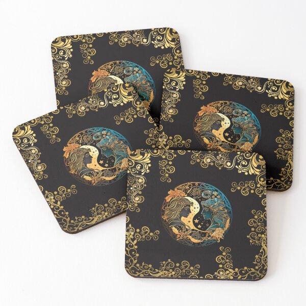 Item preview, GEMINI ZODIAC SIGN ON BLACK AND WITHOUT FONT designed and sold by ORIGENcreate.