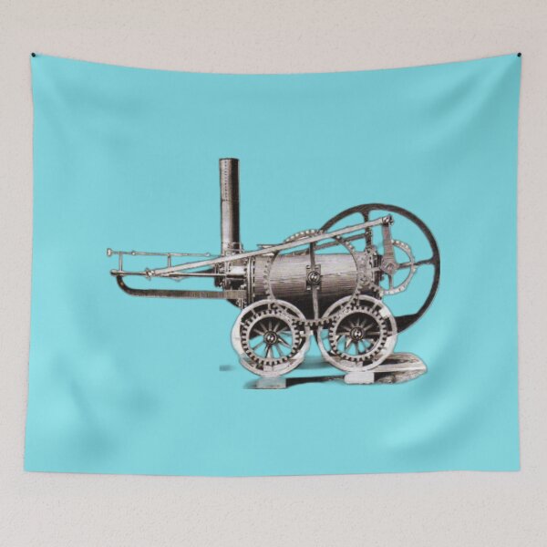 Item preview, Old Steam Train Locomotive designed and sold by TechLaughs.