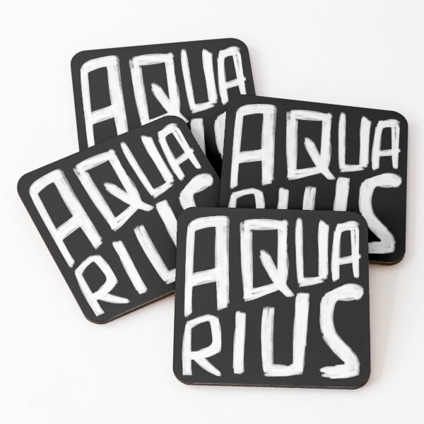 Item preview, Aquarius Zodiac Sign for Aquarius designed and sold by badlydrawnbabe.