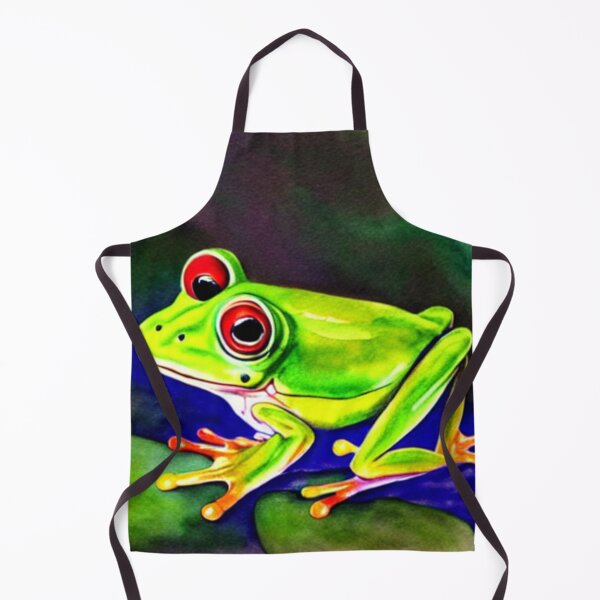 Item preview, Frog Watercolor designed and sold by SquishStitches.