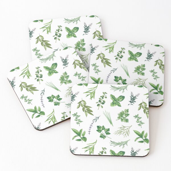Item preview, Kitchen Herbs I - White designed and sold by Jami Watkins.