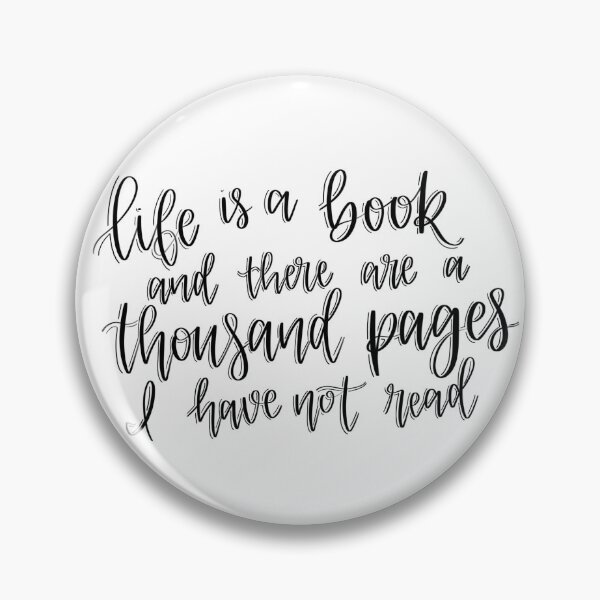 Item preview, Life is a book - The Infernal Devices designed and sold by Bookishletters.