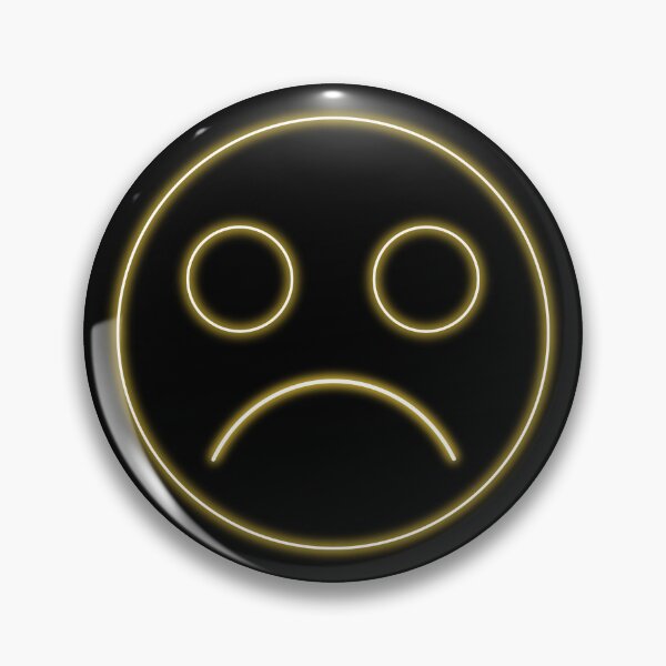 Item preview, Neon Sign Frowny Face designed and sold by 1701-Z.