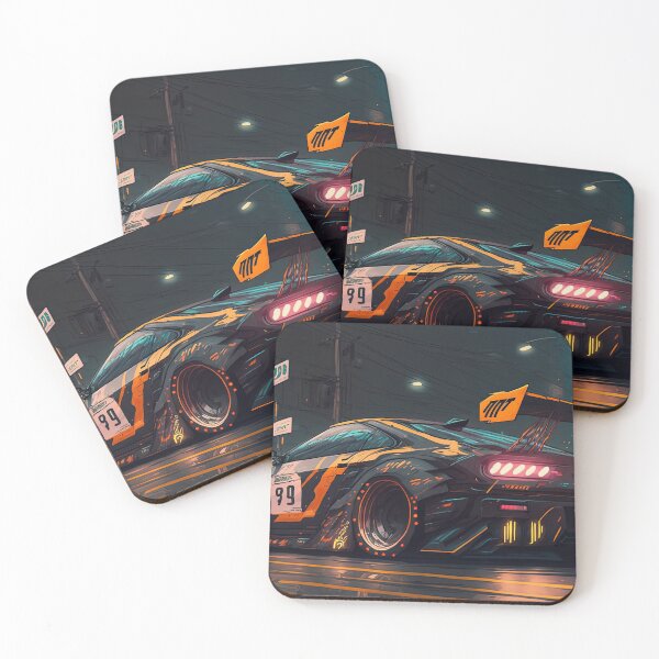 Item preview, Concept Sports Car in the Street of Tokyo designed and sold by ultra-cool.