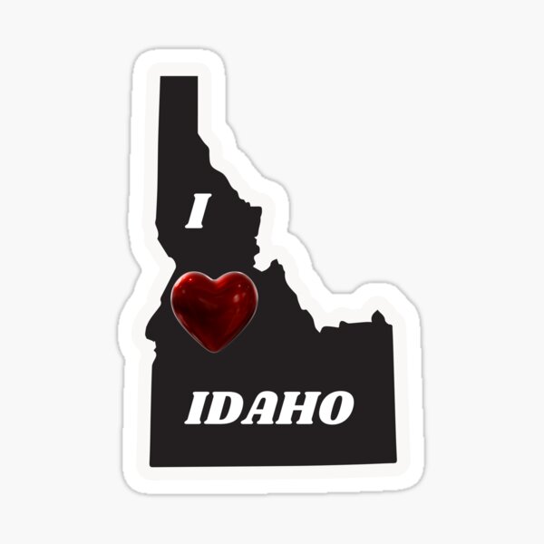 I Love(Heart) Stanley Idaho Sticker – Riverwear