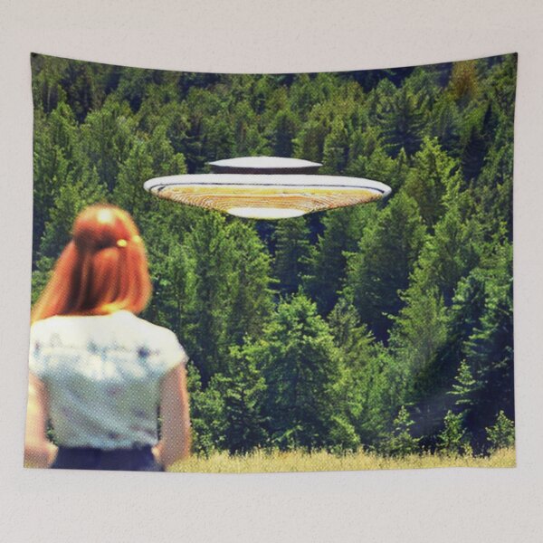 Item preview, Suddenly…a UFO | retro aesthetic  designed and sold by spinolator.