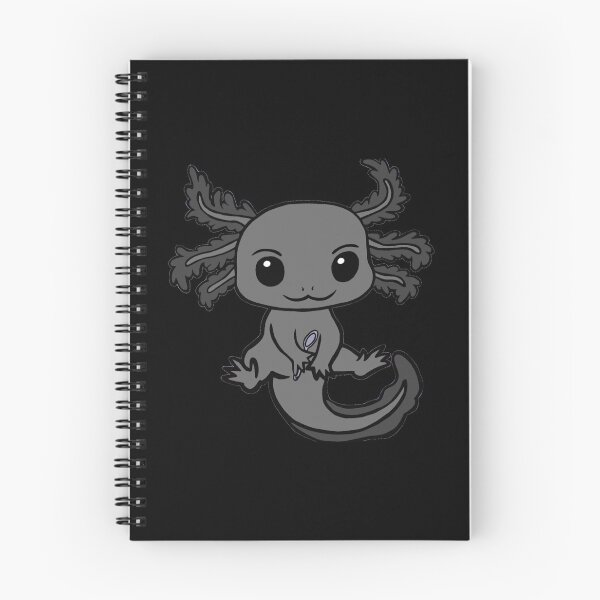 Item preview, Spoonie Axolotl (Black) designed and sold by CaitlynConnor.