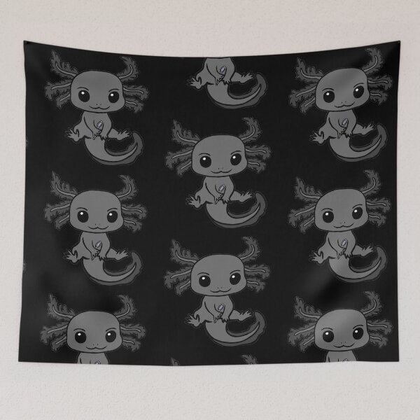 Item preview, Spoonie Axolotl (Black) designed and sold by CaitlynConnor.