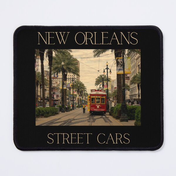 Item preview, New Orleans Street Cars Vintage Photography Design designed and sold by EarthArtDesigns.