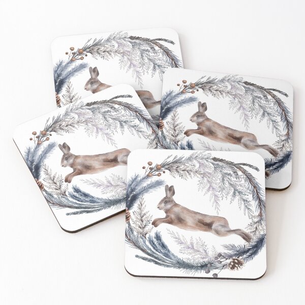 Item preview, Watercolour rabbit designed and sold by silan-chen-art.