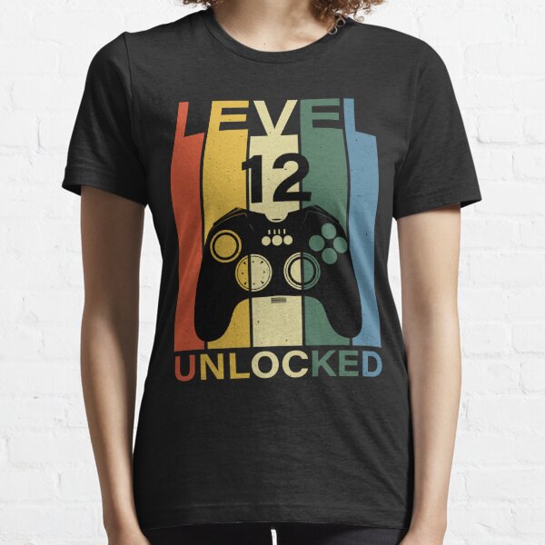  Level 12 Unlocked 12th Birthday 12 Year Old Boy Gifts Gamer  Long Sleeve T-Shirt : Clothing, Shoes & Jewelry