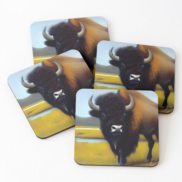 Item preview, Good ol' Buffalo Critter Sticker and Printed Art designed and sold by SeaStories88.