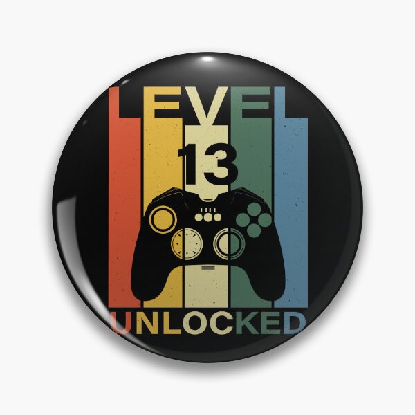 Item preview, Level 13 Unlocked designed and sold by SamuraiGaming.