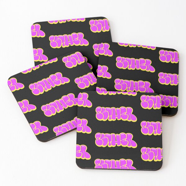 Item preview, Pink Esther Name Tag  designed and sold by ArtByNabes.