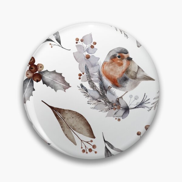 Item preview, Watercolour bird patten designed and sold by silan-chen-art.