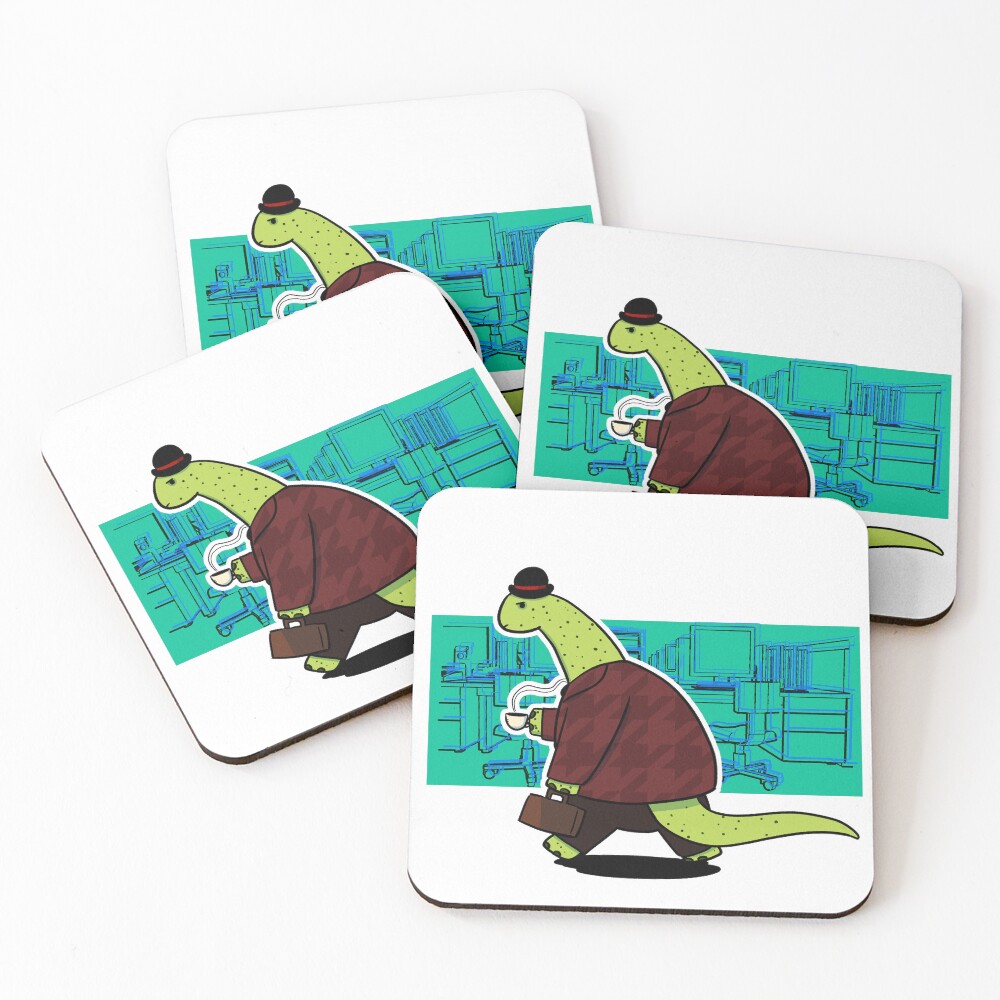 Item preview, Coasters (Set of 4) designed and sold by MachineFish.