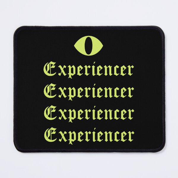 Item preview, Experiencer cat eye typography designed and sold by modeTRIP.