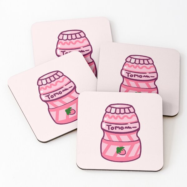 Item preview, Strawberry milk yogurt drink designed and sold by NellyOm.