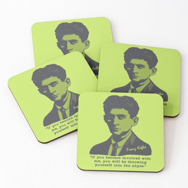 Item preview, Franz Kafka Portrait and Quote designed and sold by Unhinged Heather.