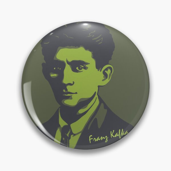 Item preview, Franz Kafka Portrait and Quote designed and sold by Unhinged Heather.