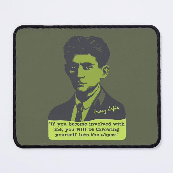 Item preview, Franz Kafka Portrait and Quote designed and sold by Unhinged Heather.